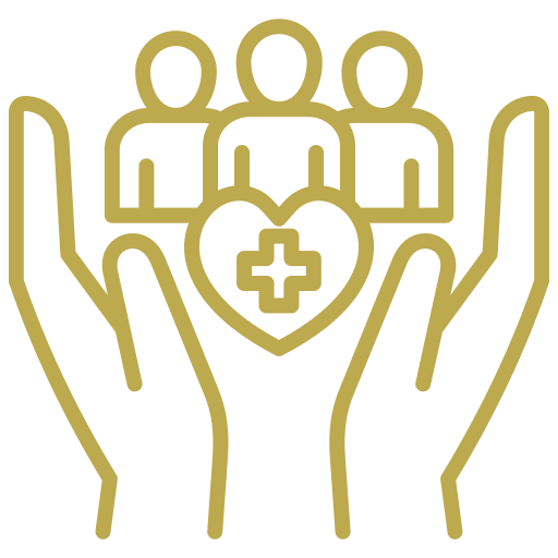 Icon Public Health Gold