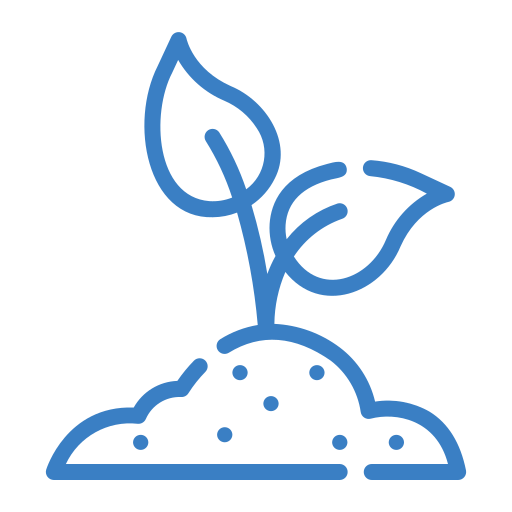Soil Icon Blue