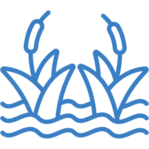 Wetland Icon Blue